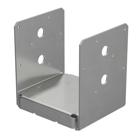 stainless steel adjustable 6 cabinet post base|6x6 stainless steel post base.